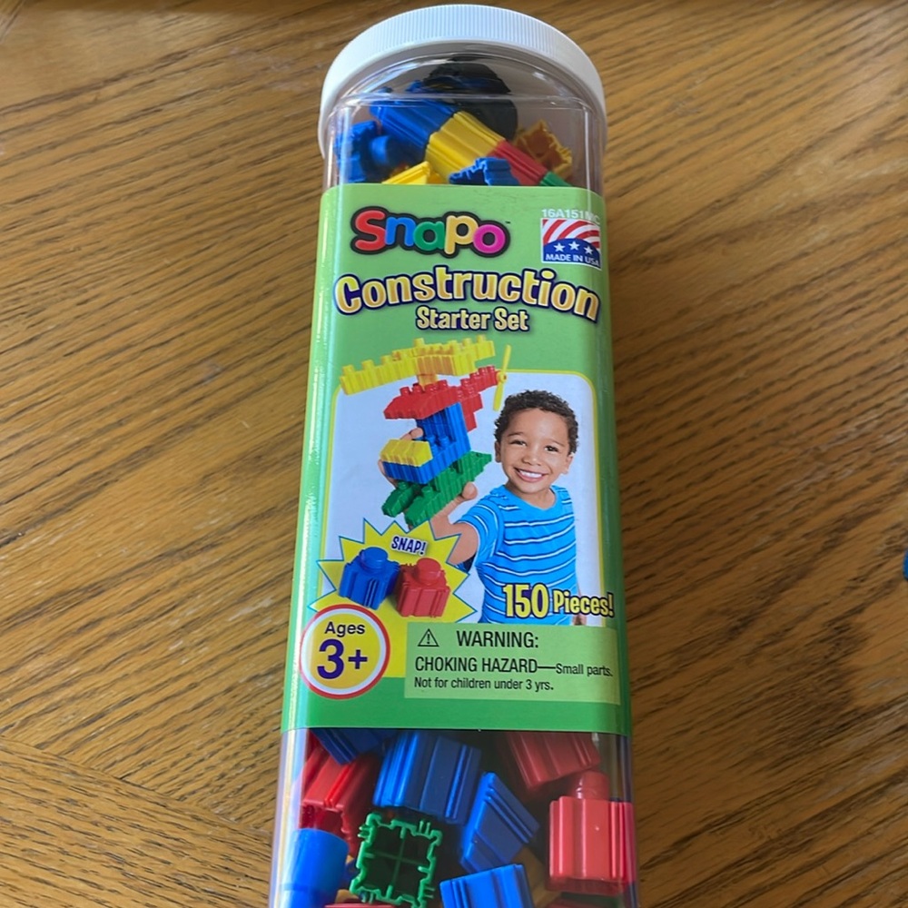 Snapo Construction Starter Set 150 Pieces